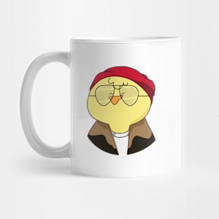 Cool Hipster Chicken Mug